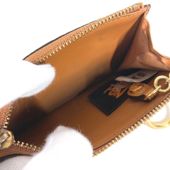 MCM collaboration Sam by Pen Wallet Rait Visetos brown leather - Picture 9 of 11